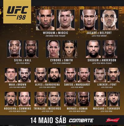 UFC 198 .